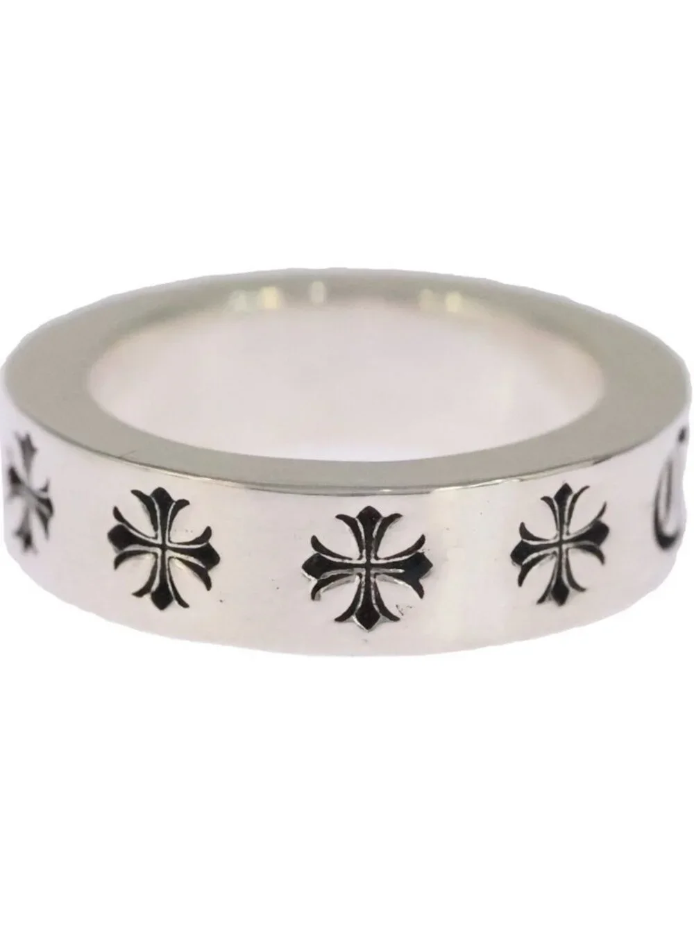 Chrome Hearts Spacer Forever Silver Ring